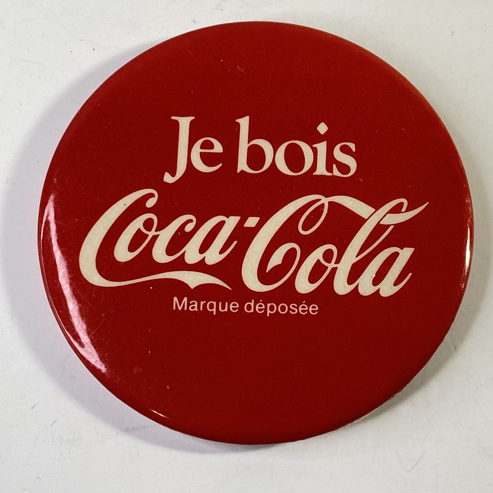 Coca Cola Red Collectible Button Pair - Picture 9 of 10